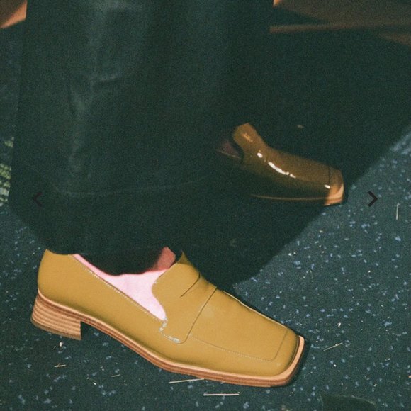 Miista Yellow Loafers - Picture 2 of 5